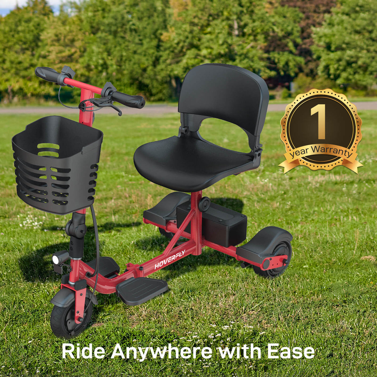 2-Pack Hoverfly T3 Foldable Mobility Scooters - Perfect for Faimily (🔥Limited Time Discount)