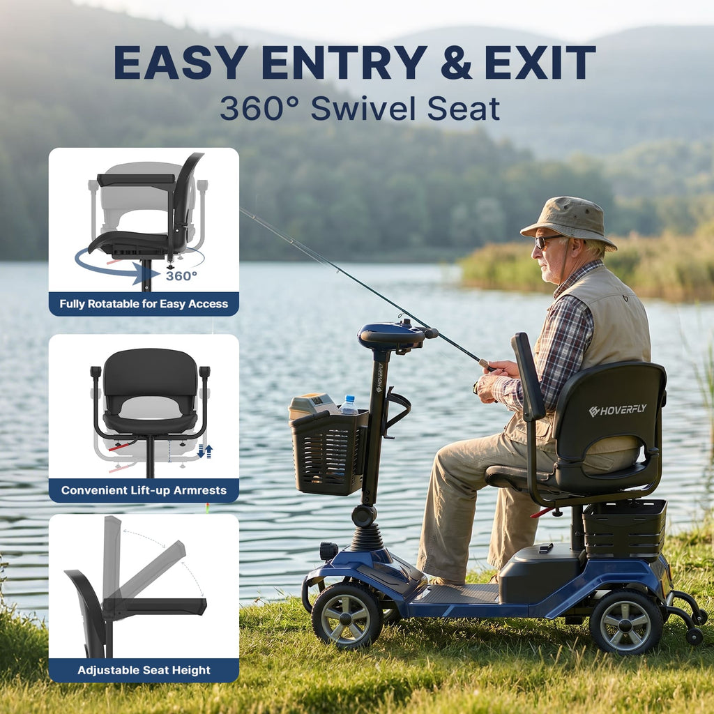 Hoverfly T4 New Edition Mobility Scooter (👻Halloween Sale)