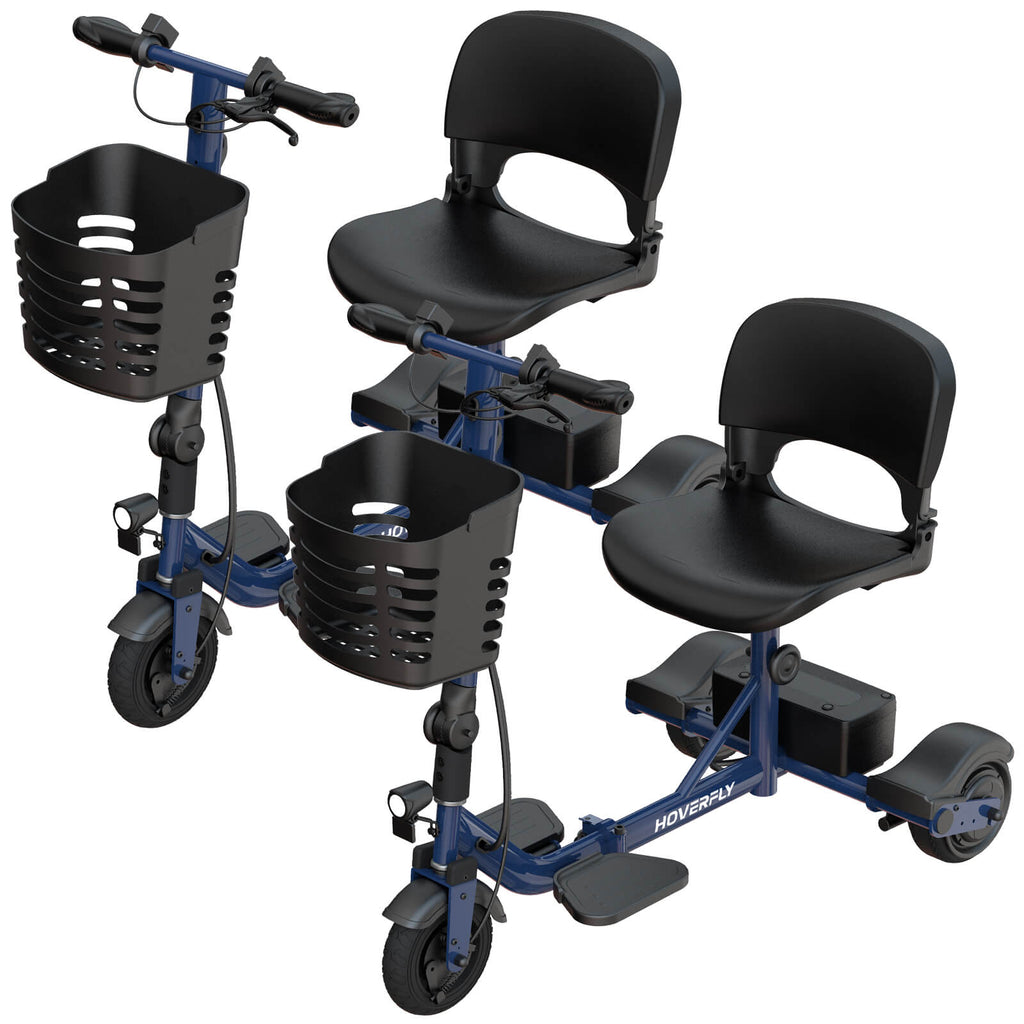 2-Pack Hoverfly T3 Foldable Mobility Scooters - Perfect for Faimily (🔥Limited Time Discount)