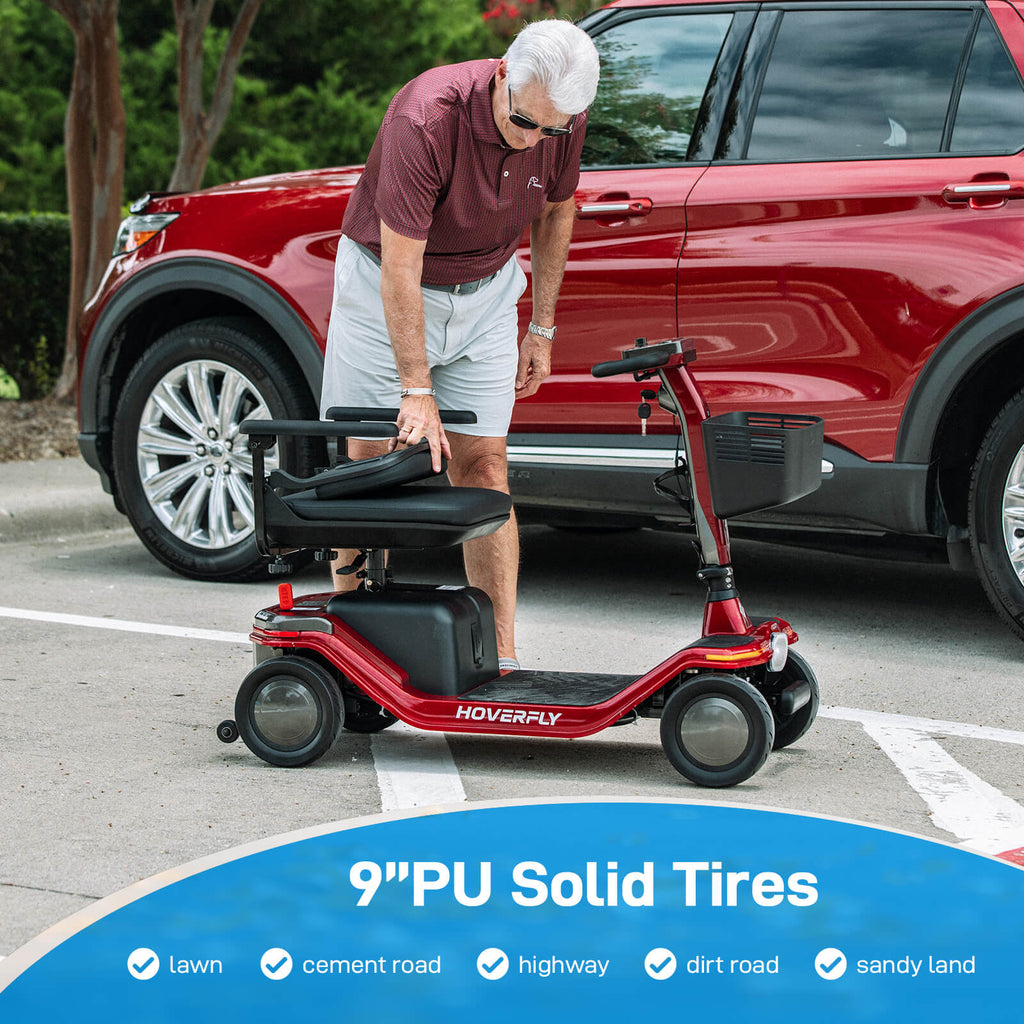 Hoverfly T5 FDA-cleared Electric 4-Wheel Premium Mobility Scooter ((👻Halloween Sale))