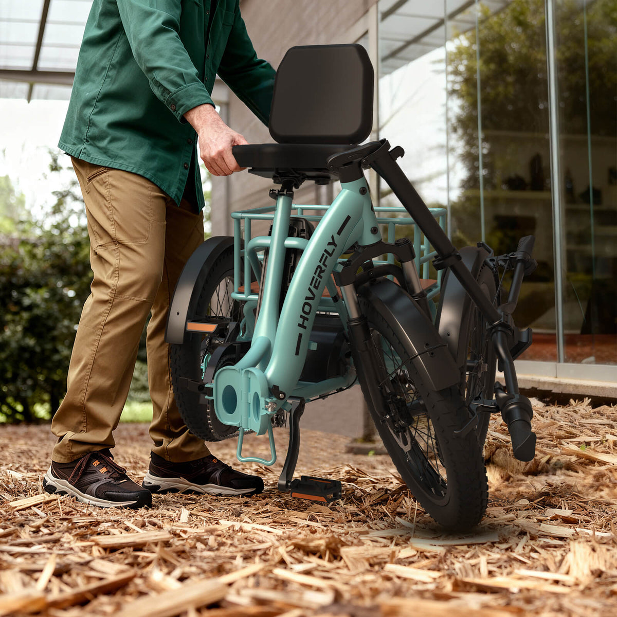 Hoverfly® ET1 Folding Electric Trike 15.5mph | 61 Miles Max Range ((👻Halloween Sale))