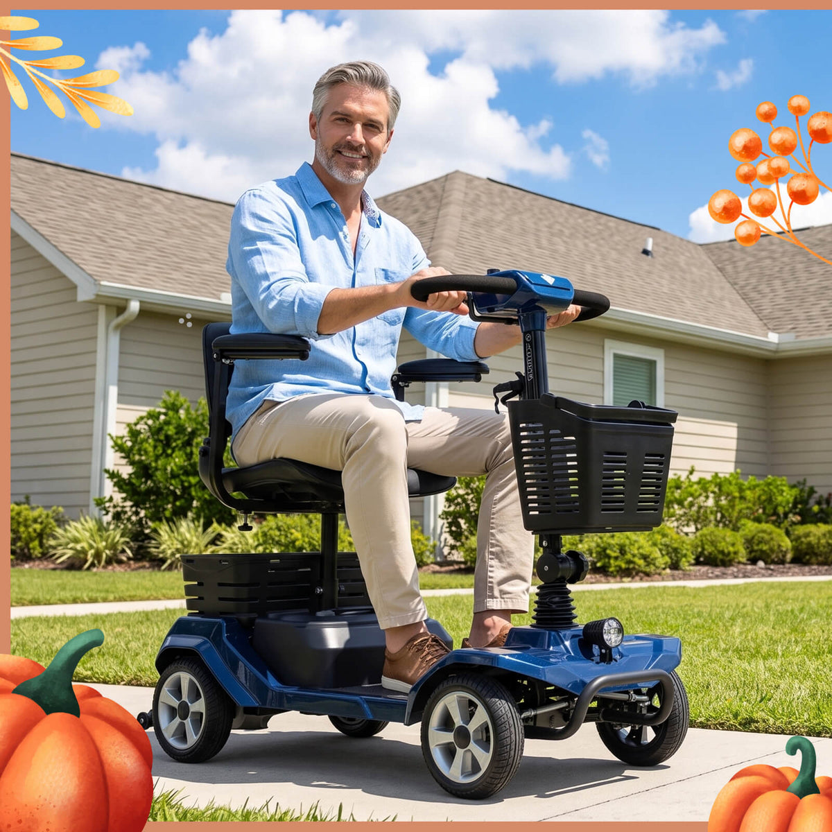 Hoverfly T4 New Edition Mobility Scooter (👻Halloween Sale)