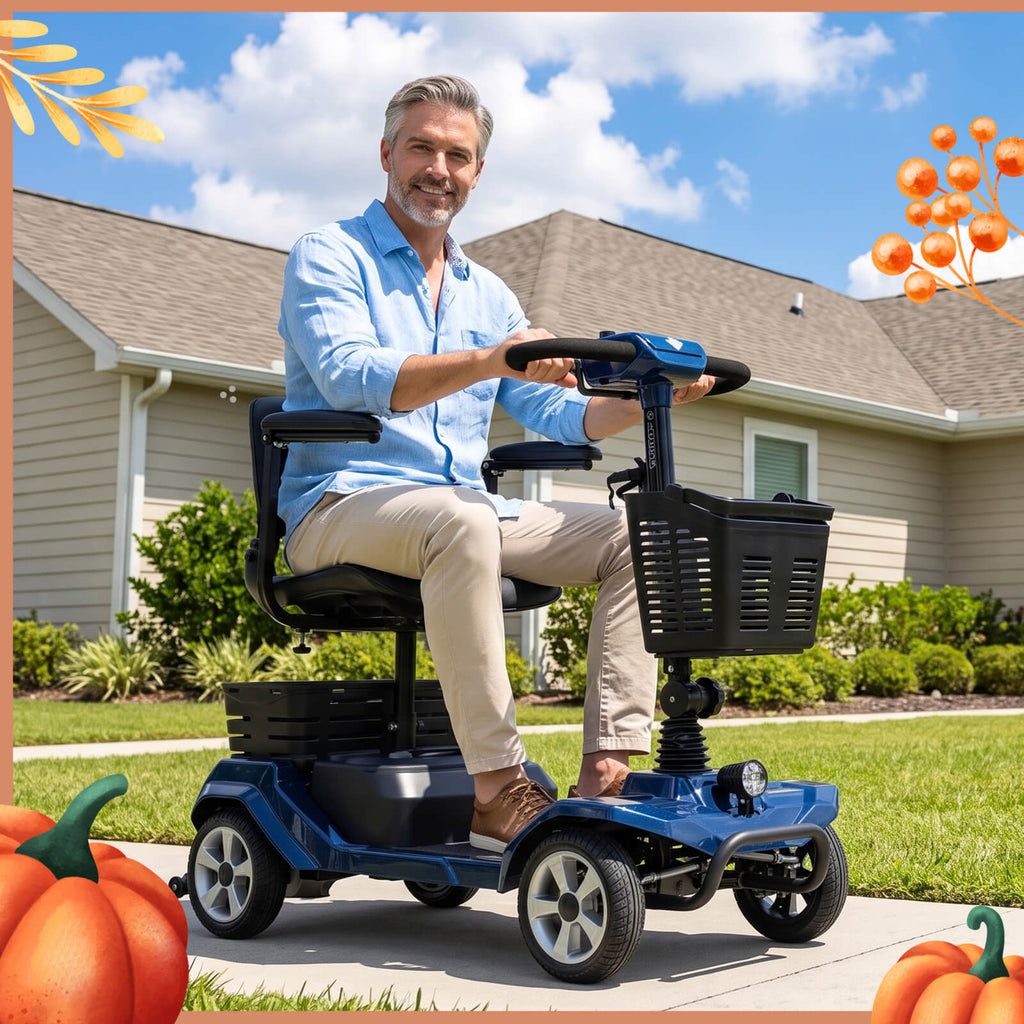 Hoverfly T4 Electric 4-wheel Mobility Scooter ((👻Halloween Sale))